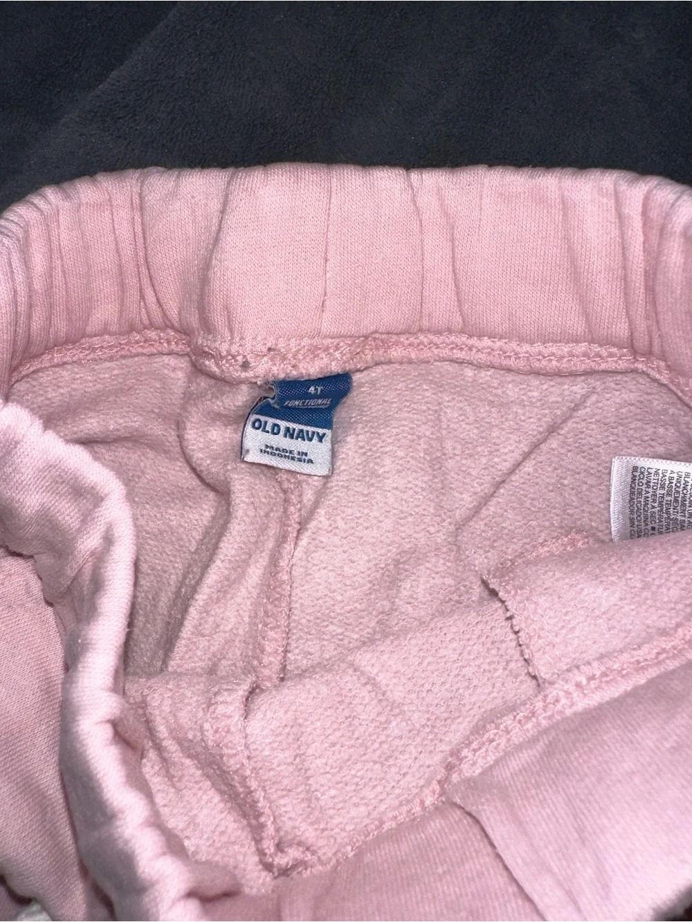 Old Navy toddler Light Pink Drawstring Jogger Pants